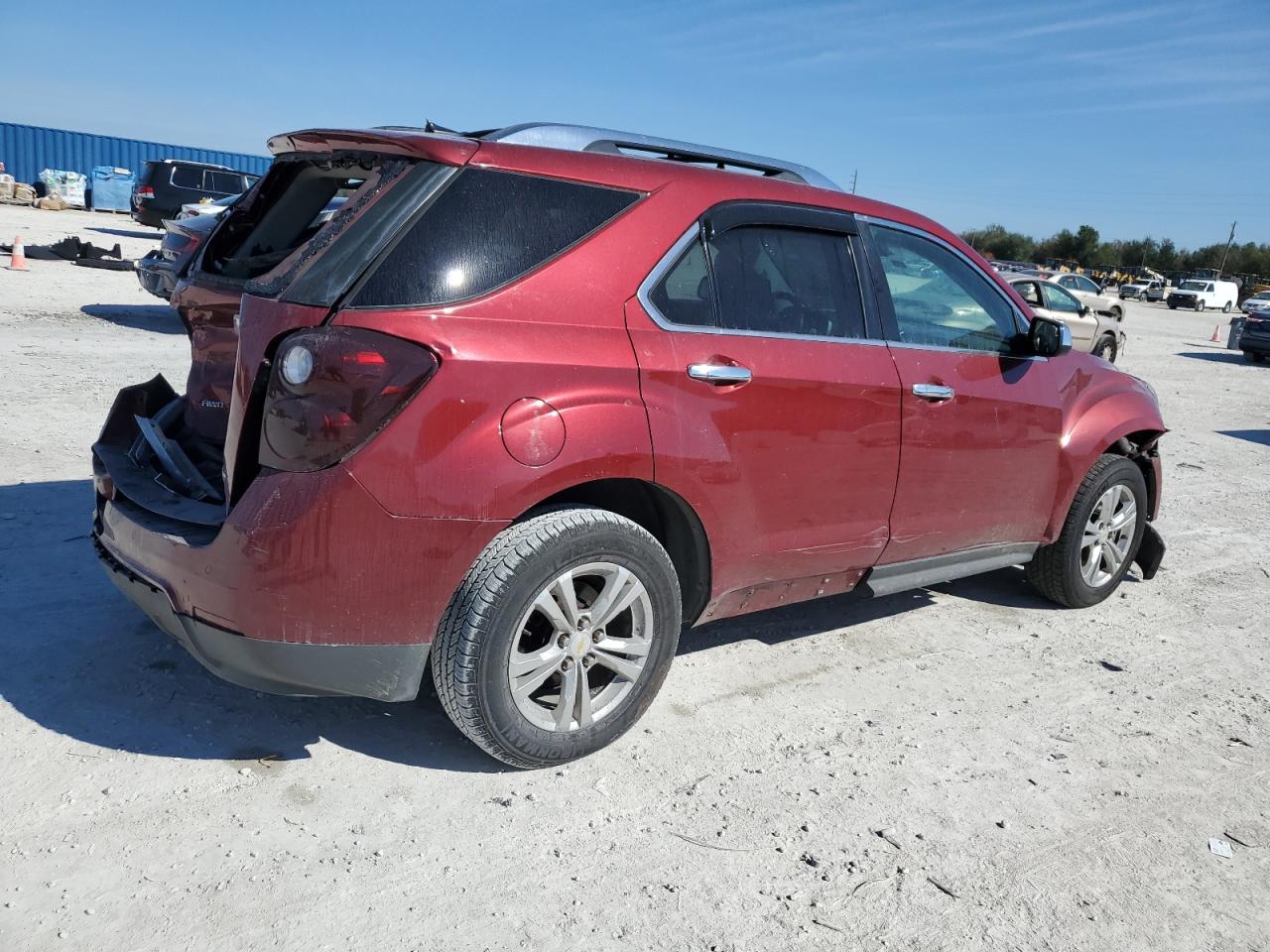 2011 Chevrolet Equinox VIN 2CNFLNEC6B6238622 Copart auction photo, rear end / front end damage thumbnail 3
