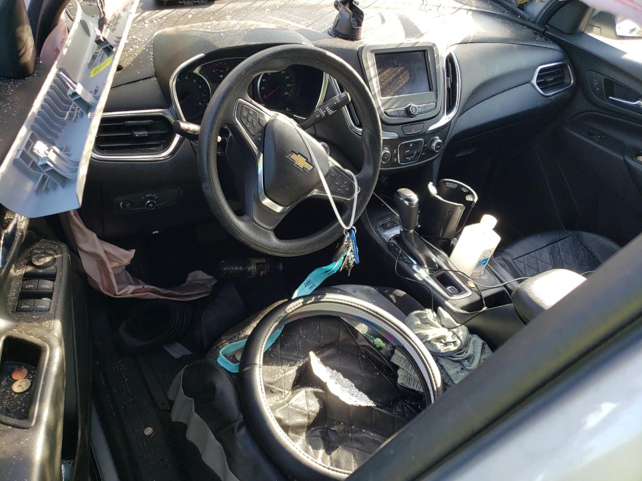2021 Chevrolet Equinox VIN 3GNAXUEV1MS132931 Copart auction photo, rollover damage thumbnail 8