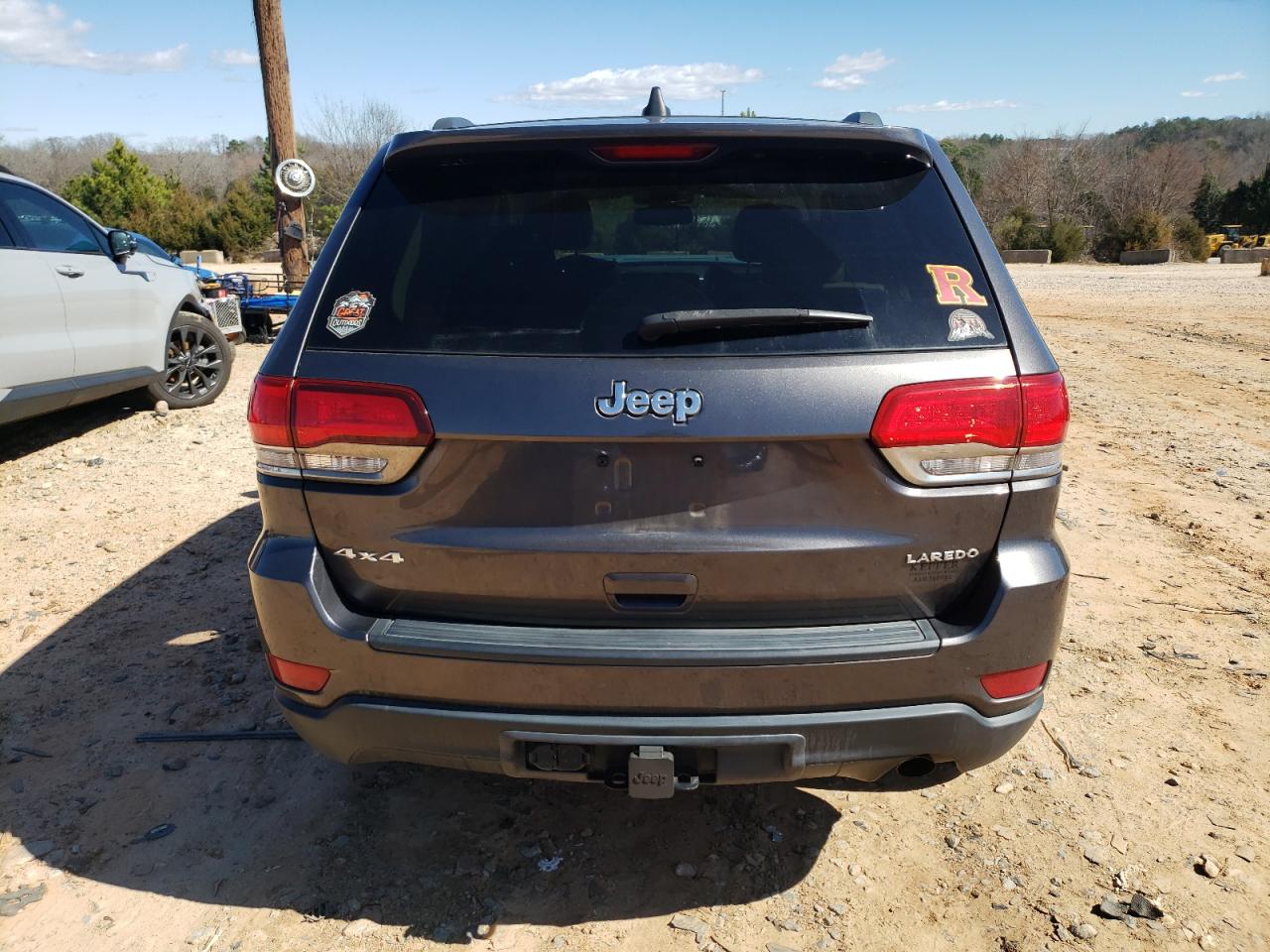 2014 Jeep Grand Cherokee VIN 1C4RJFAG8EC509813 Copart auction photo, front end / side damage thumbnail 6