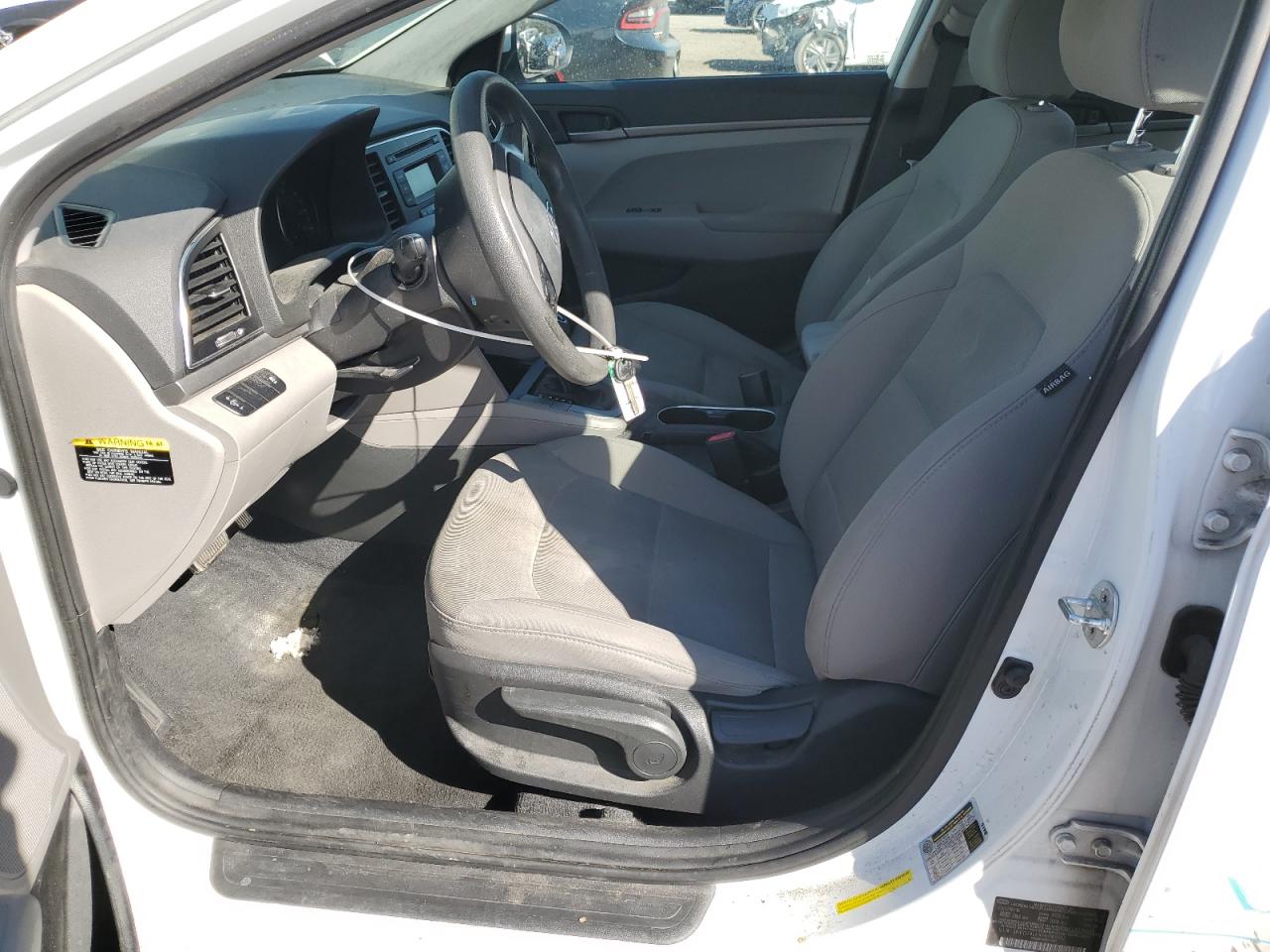 2017 Hyundai Elantra VIN 5NPD74LFXHH149342 Copart auction photo, front end damage thumbnail 7