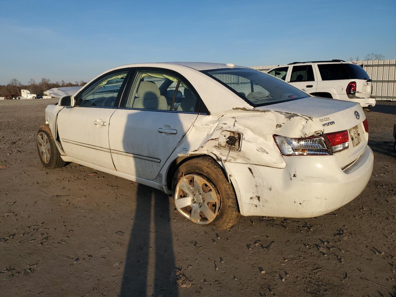 2007 Hyundai Sonata VIN 5NPET46C47H290357 Copart auction photo, all over damage thumbnail 2