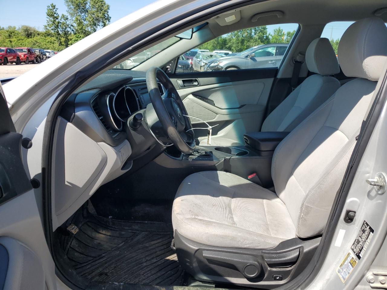 2014 KIA Optima VIN 5XXGM4A70EG324447 Copart auction photo, minor dent/scratches damage thumbnail 7