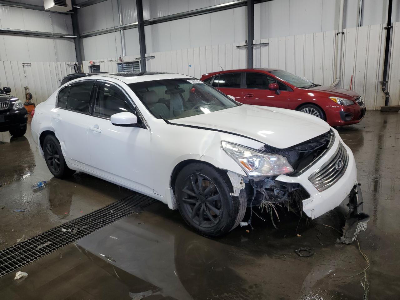 2009 Infiniti G VIN JNKCV61F99M351742 Copart auction photo, all over damage thumbnail 4