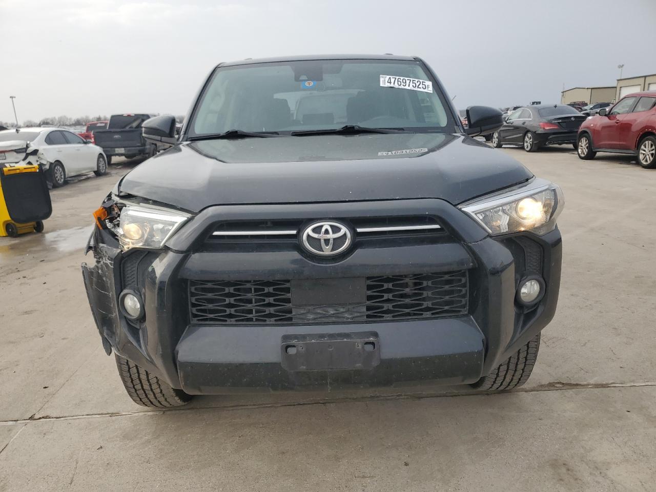 2020 Toyota 4Runner VIN JTEZU5JR1L5214763 Copart auction photo, front end / hail damage thumbnail 5