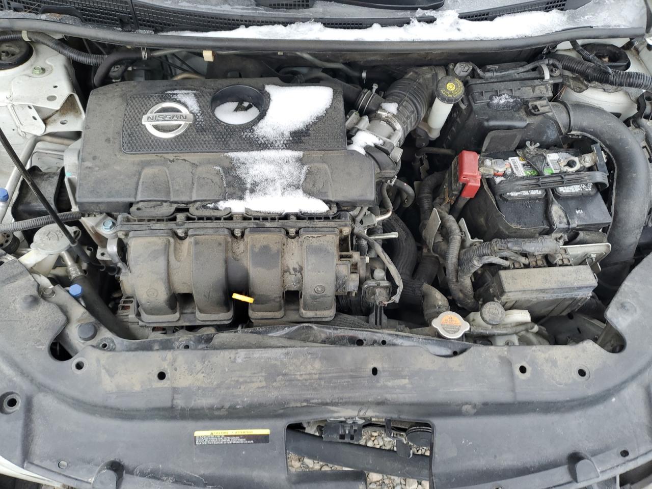 2015 Nissan Sentra VIN 3N1AB7AP4FL636440 Copart auction photo, front end damage thumbnail 11