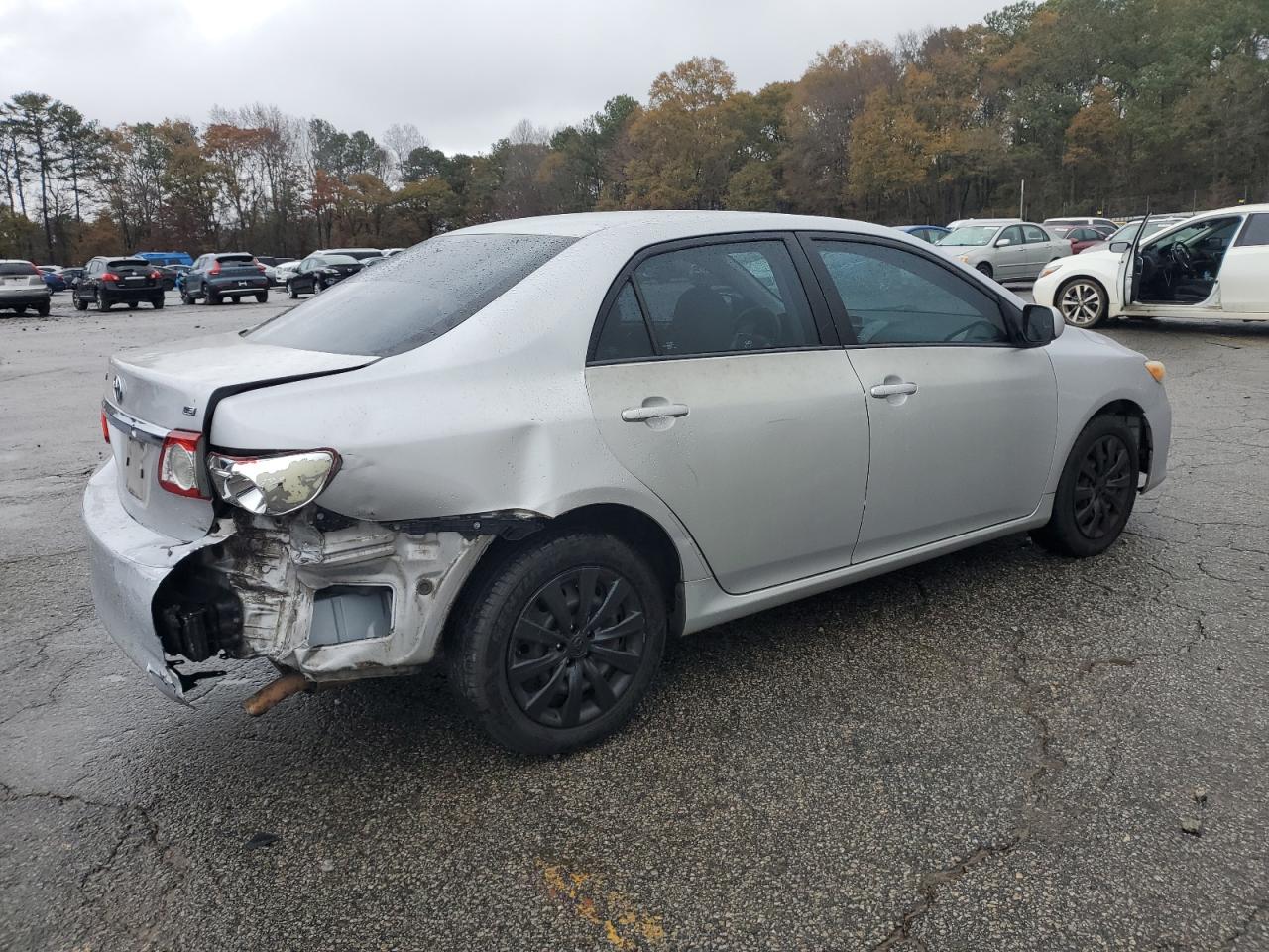 2012 Toyota Corolla VIN 2T1BU4EE2CC820082 Copart auction photo, rear end damage thumbnail 3