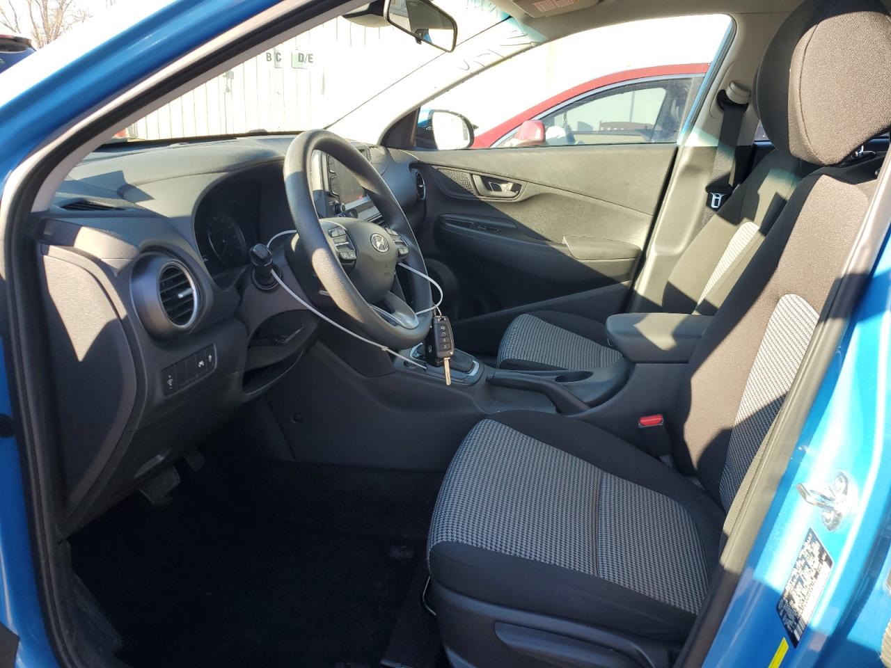 2019 Hyundai Kona VIN KM8K12AA9KU224156 Copart auction photo, front end damage thumbnail 7