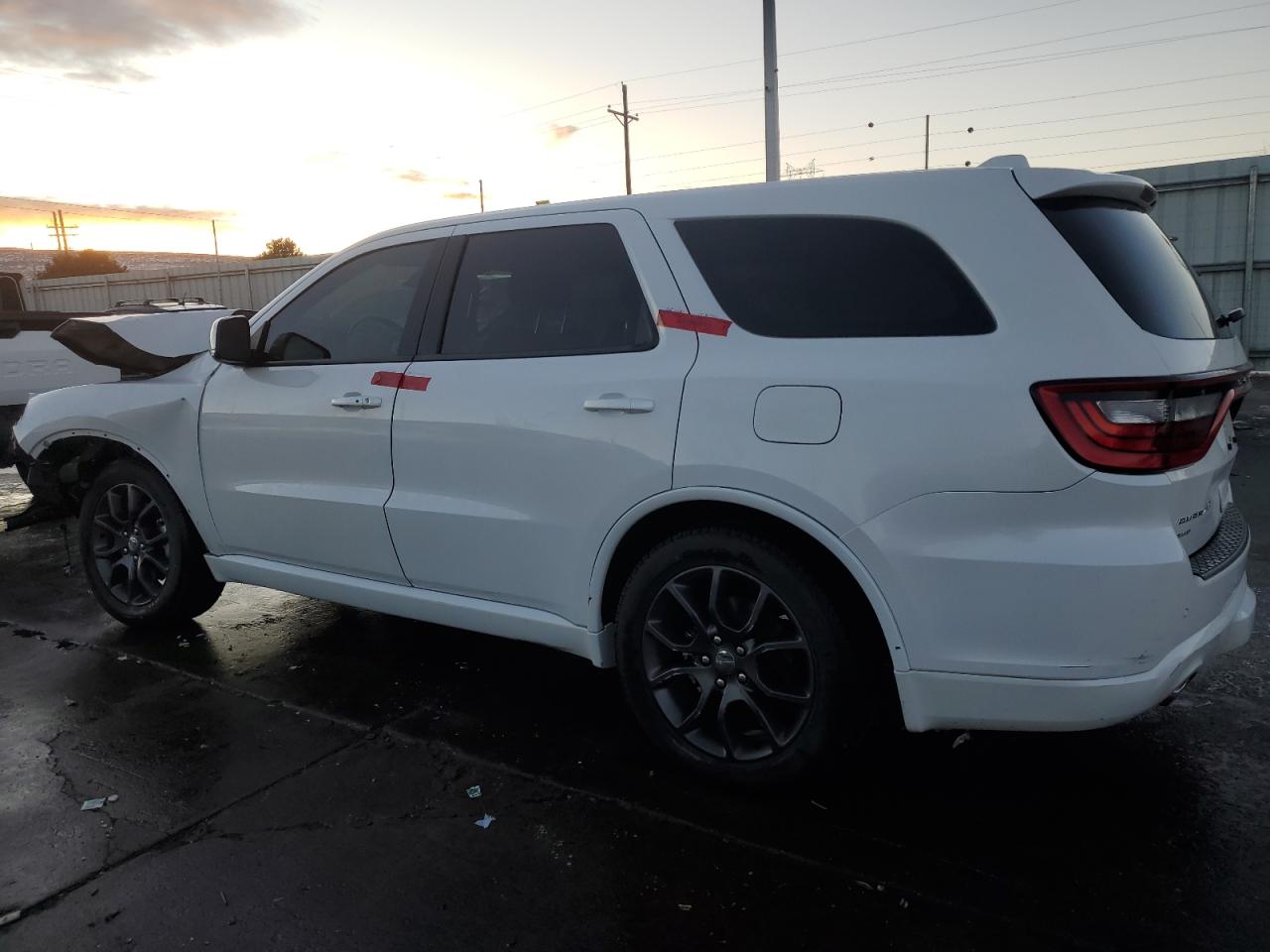 2017 Dodge Durango VIN 1C4SDJCT2HC639757 Copart auction photo, front end / rear end damage thumbnail 2
