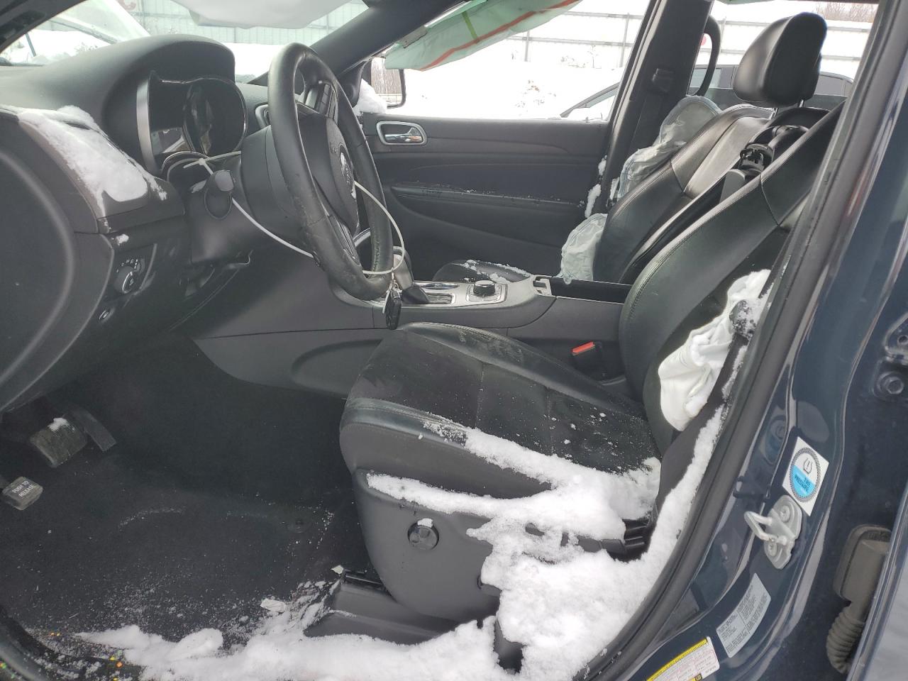 2017 Jeep Grand Cherokee VIN 1C4RJFAG8HC763106 Copart auction photo, side / front end damage thumbnail 7