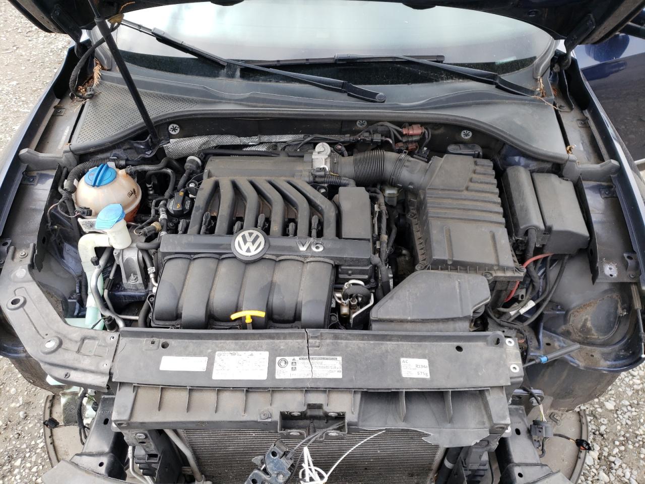 2014 Volkswagen Passat VIN 1VWCM7A33EC017722 Copart auction photo, front end damage thumbnail 11