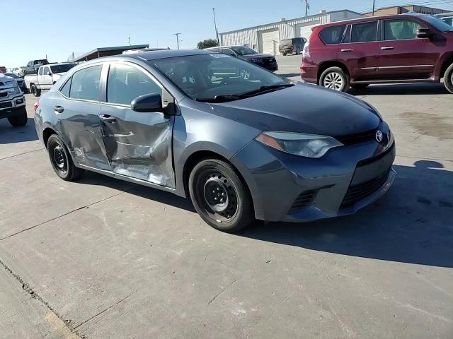 2014 Toyota Corolla VIN 2T1BURHE4EC218585 Copart auction photo, side damage thumbnail 11