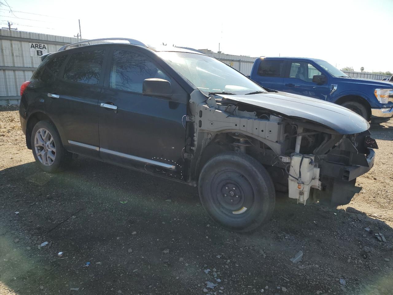 2011 Nissan Rogue VIN JN8AS5MT3BW157199 Copart auction photo, front end damage thumbnail 4