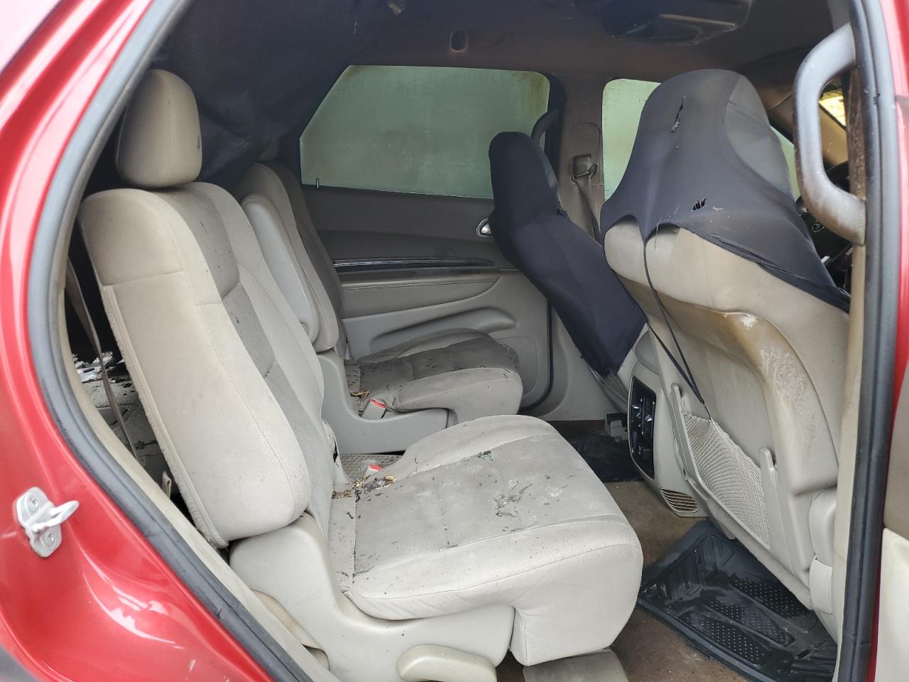 2011 Dodge Durango VIN 1D4RD4GGXBC652747 Copart auction photo, burn damage thumbnail 11