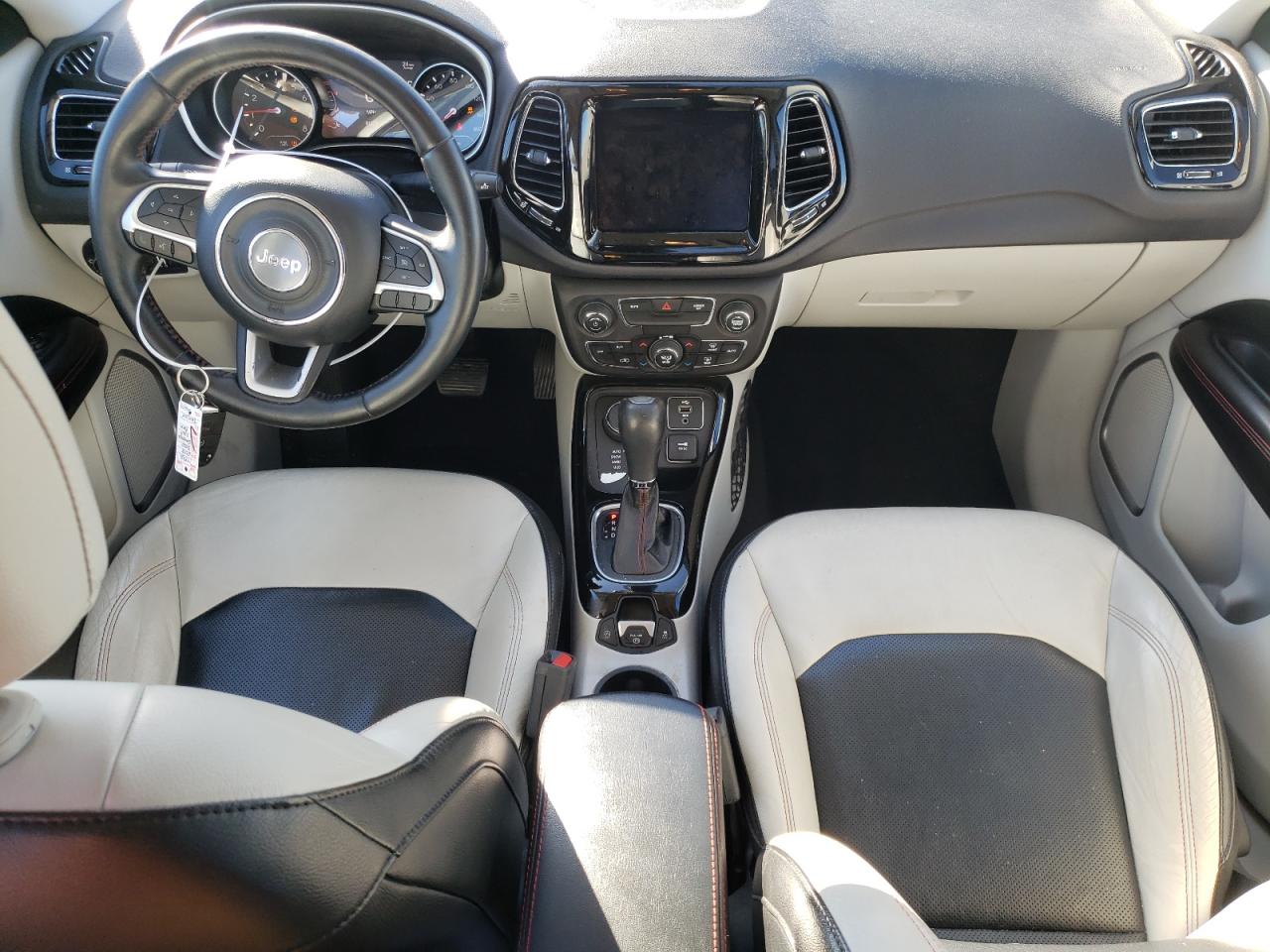 2018 Jeep Compass VIN 3C4NJDCB8JT175611 Copart auction photo, rear end / frame damage damage thumbnail 8