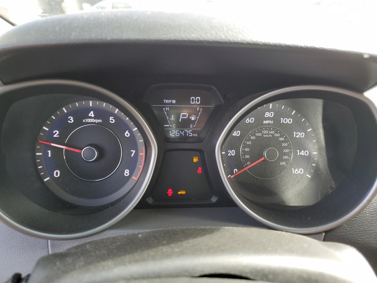 2016 Hyundai Elantra VIN 5NPDH4AE0GH702778 Copart auction photo, vandalism damage thumbnail 9