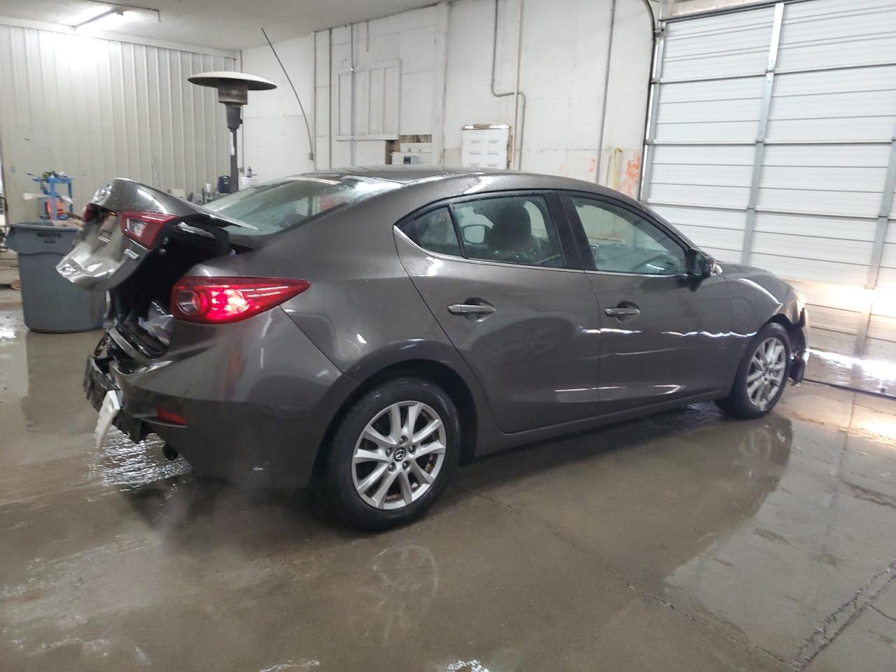 2016 Mazda 3 VIN JM1BM1U7XG1340884 Copart auction photo, rear end / front end damage thumbnail 3
