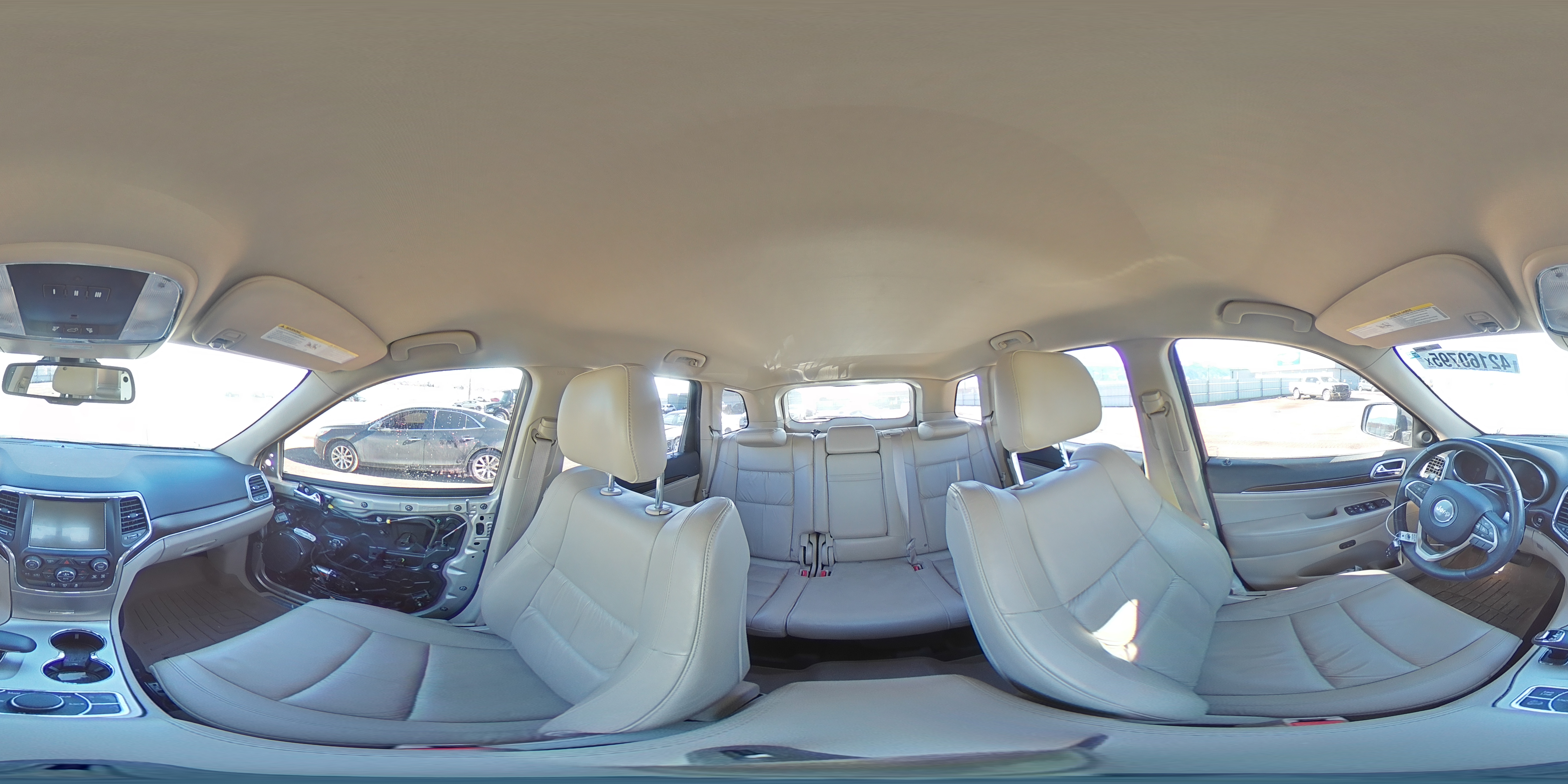 2015 Jeep Grand Cherokee VIN 1C4RJFBM8FC705675 Copart auction photo, front end damage thumbnail 13