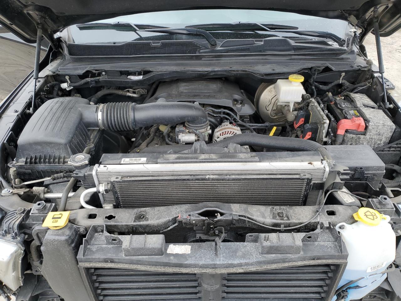 2019 RAM 1500 VIN 1C6SRFST6KN573300 Copart auction photo, front end / side damage thumbnail 12