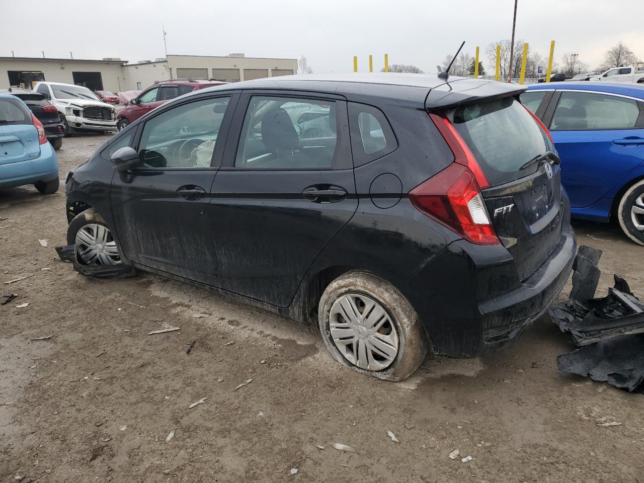 2020 Honda Fit VIN 3HGGK5H49LM724382 Copart auction photo, front end / mechanical damage thumbnail 2