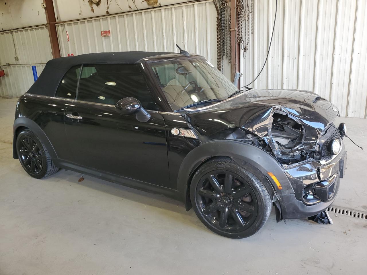 2012 MINI Cooper VIN WMWZP3C51CT296318 Copart auction photo, front end / mechanical damage thumbnail 4
