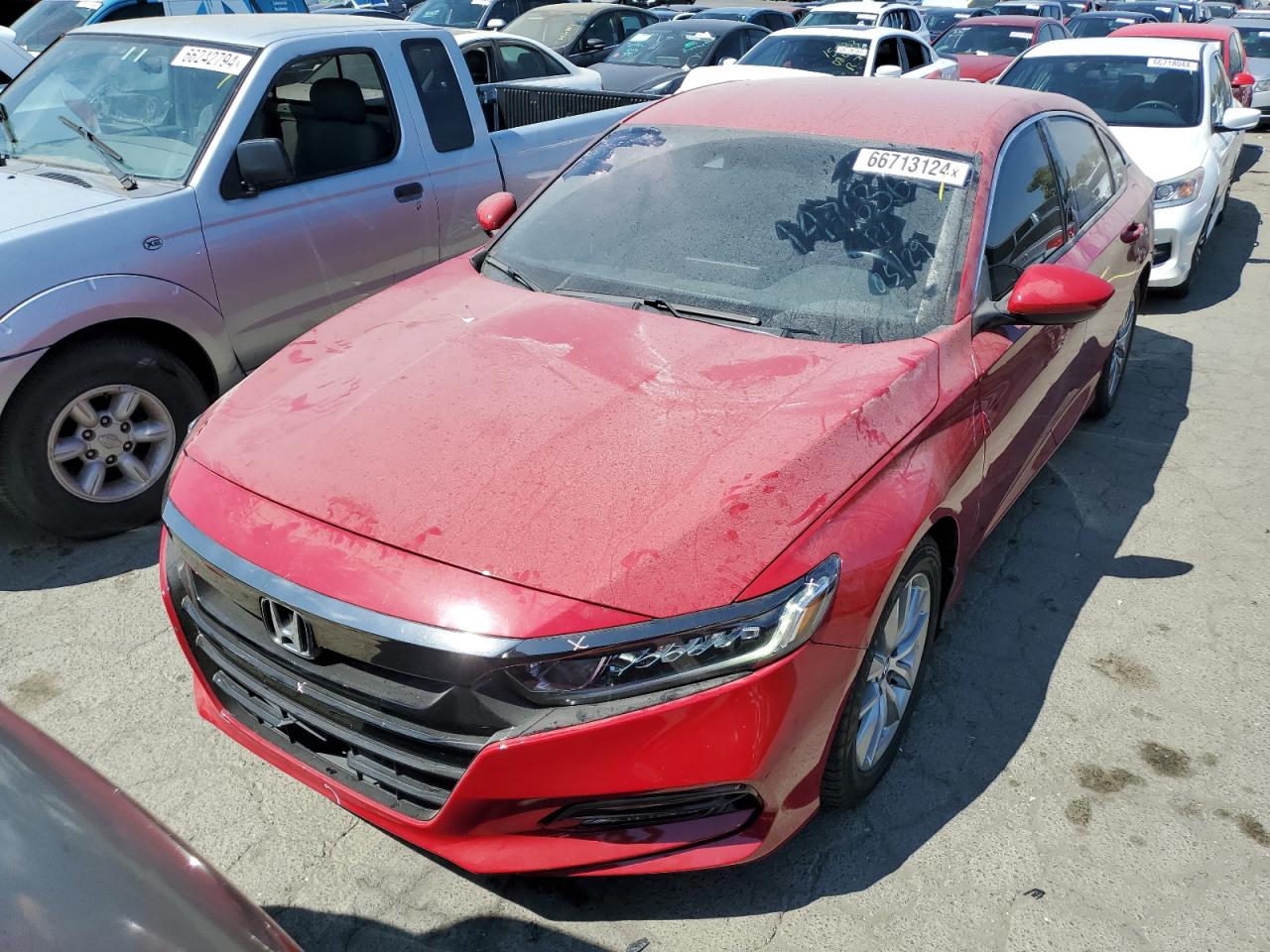 2020 Honda Accord VIN 1HGCV1F30LA088991 Copart auction photo, vandalism / rear end damage thumbnail 5