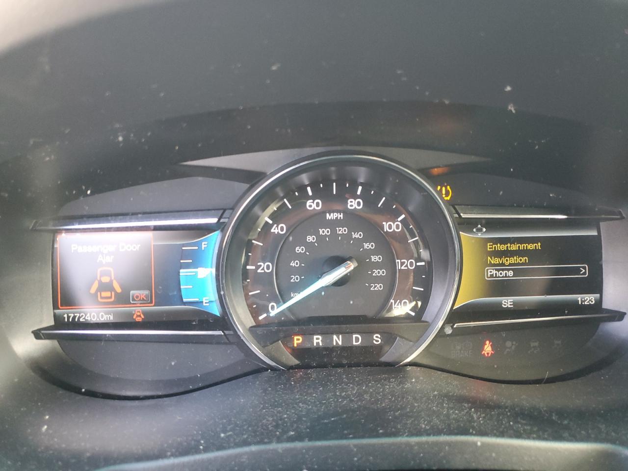 2016 Ford Explorer VIN 1FM5K7F8XGGC90301 Copart auction photo, front end / side damage thumbnail 9