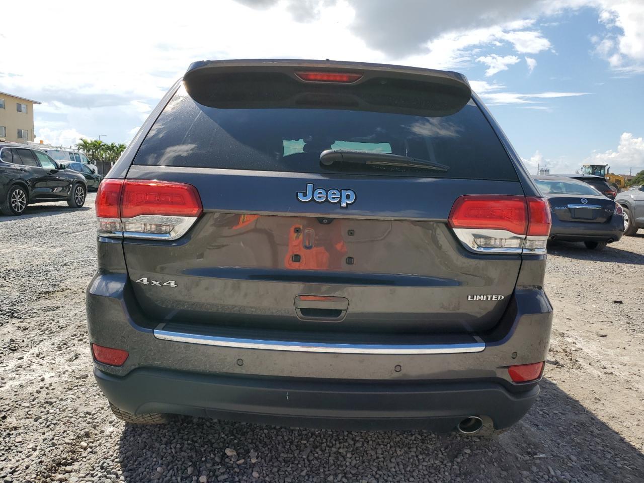 2016 Jeep Grand Cherokee VIN 1C4RJFBG4GC412125 Copart auction photo, front end damage thumbnail 6