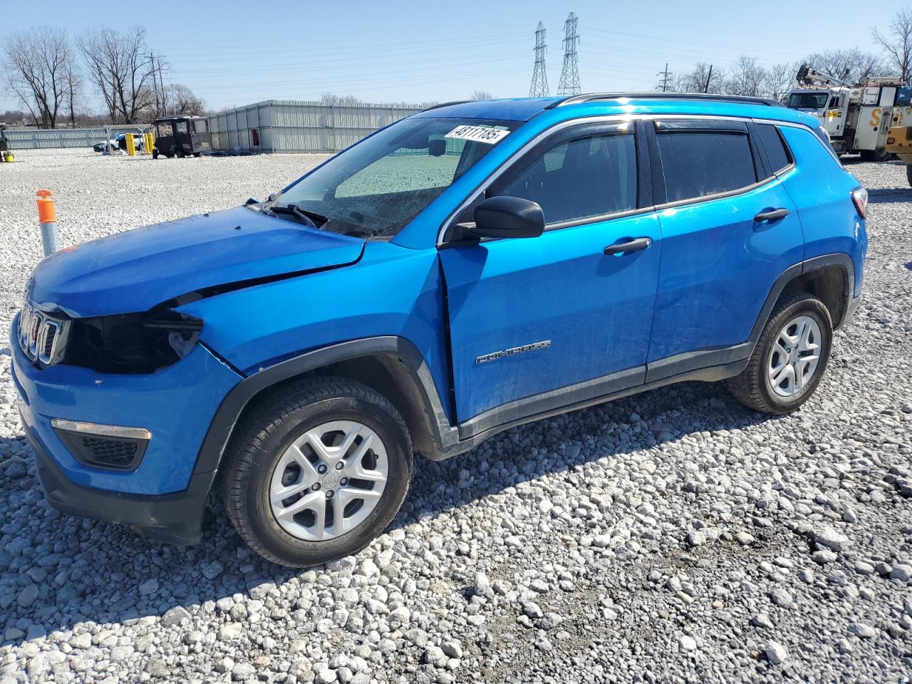 2021 Jeep Compass VIN 3C4NJDAB0MT573953