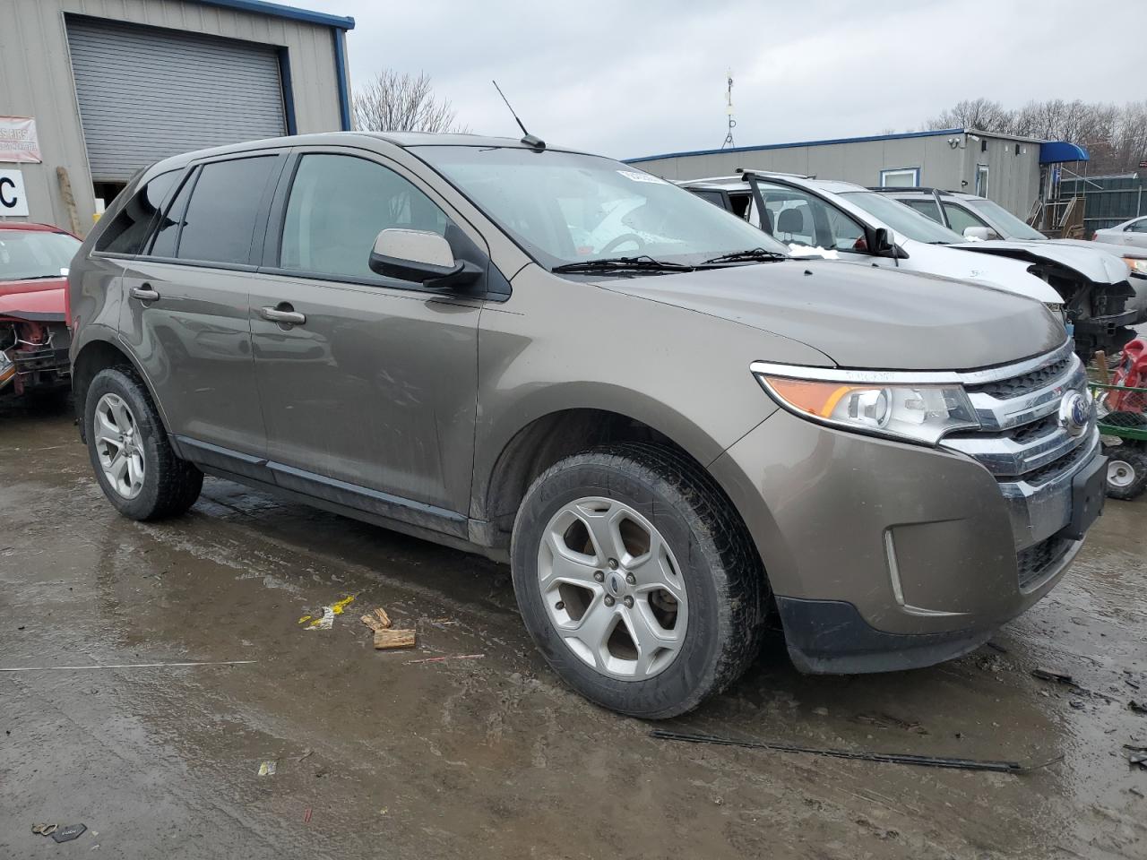 2013 Ford Edge VIN 2FMDK4JC9DBC96972 Copart auction photo, rear end damage thumbnail 4