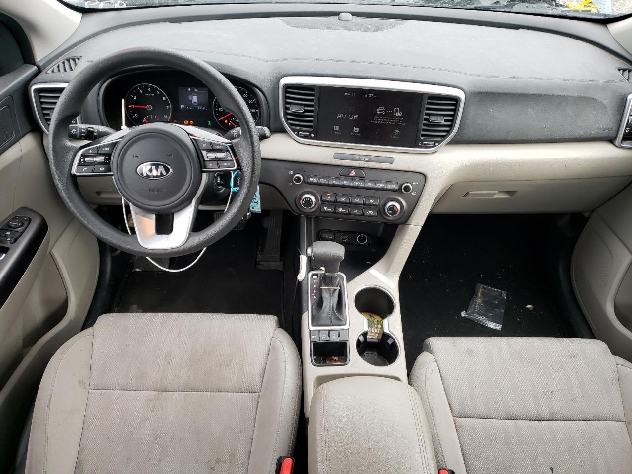 2022 KIA Sportage VIN KNDPMCAC7N7949797 Copart auction photo, side damage thumbnail 8