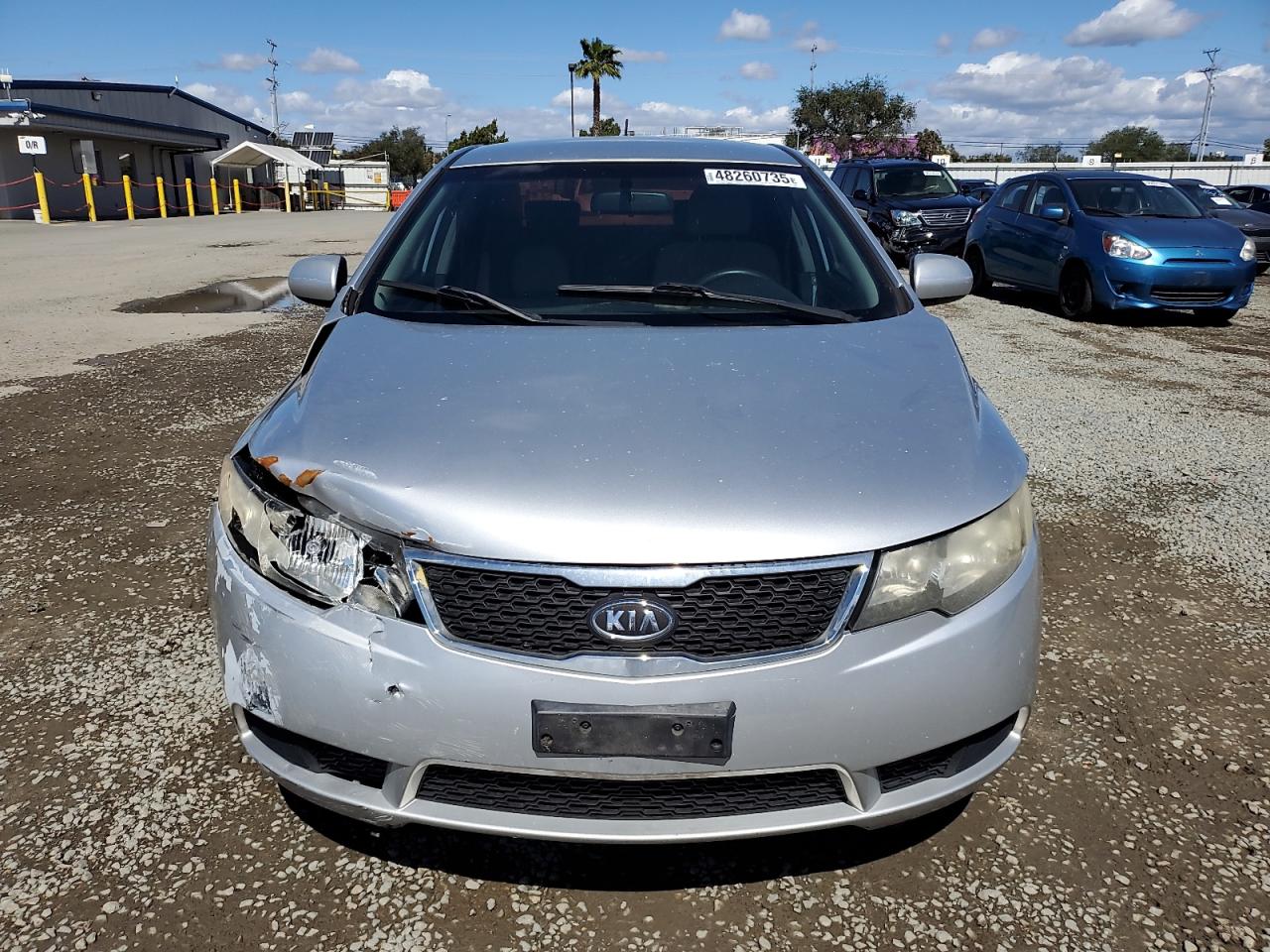 2012 KIA Forte VIN KNAFT4A23C5489636 Copart auction photo, front end / rear end damage thumbnail 5