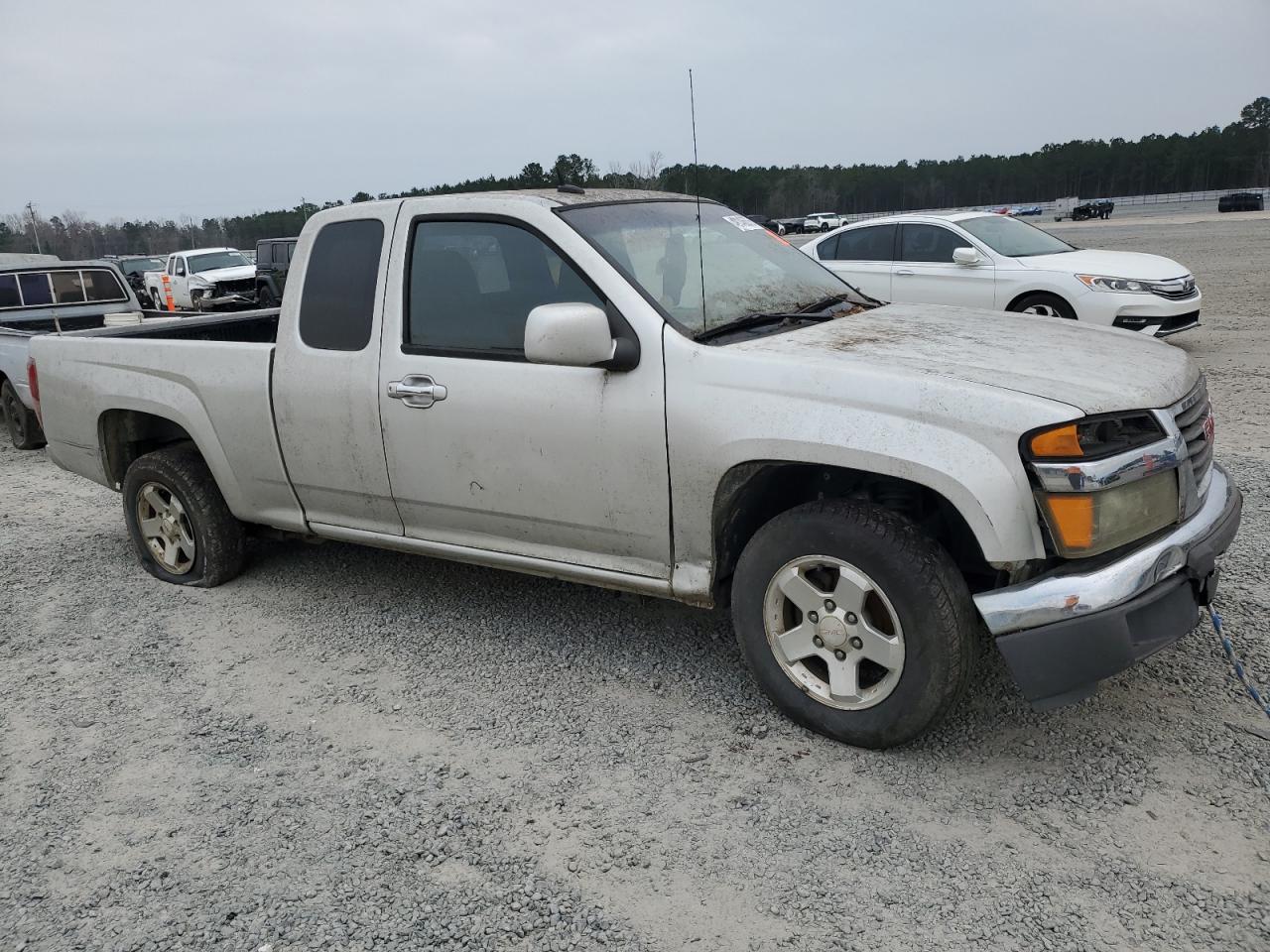 2012 GMC Canyon VIN 1GTE5MF90C8155500 Copart auction photo, front end damage thumbnail 4