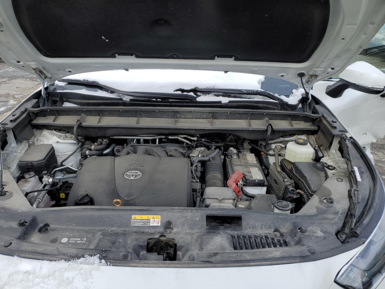 2022 Toyota Highlander VIN 5TDHZRBH0NS246678 Copart auction photo, side damage thumbnail 13