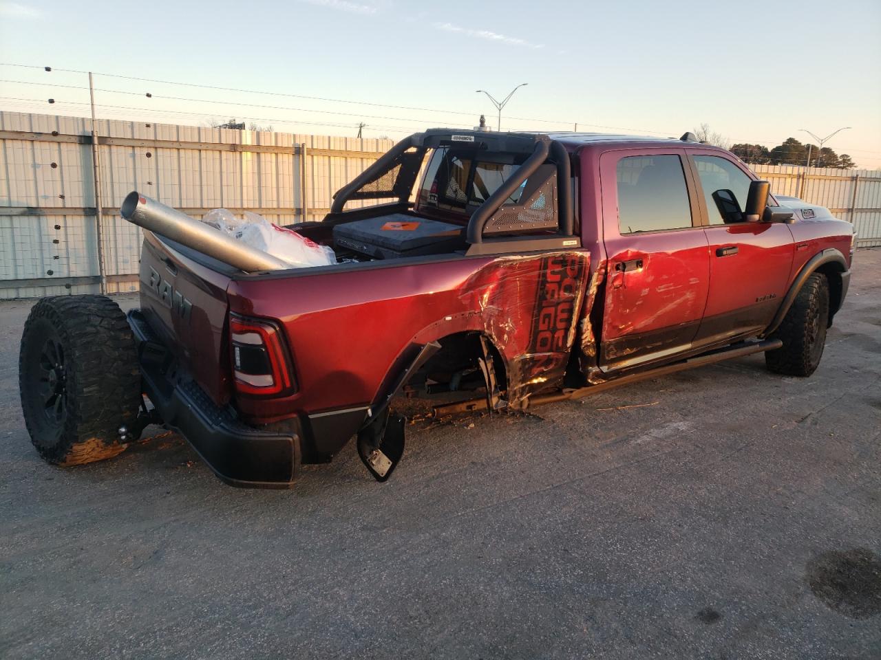 2020 RAM 2500 VIN 3C6TR5EJ0LG193176 Copart auction photo, all over / undercarriage damage thumbnail 3