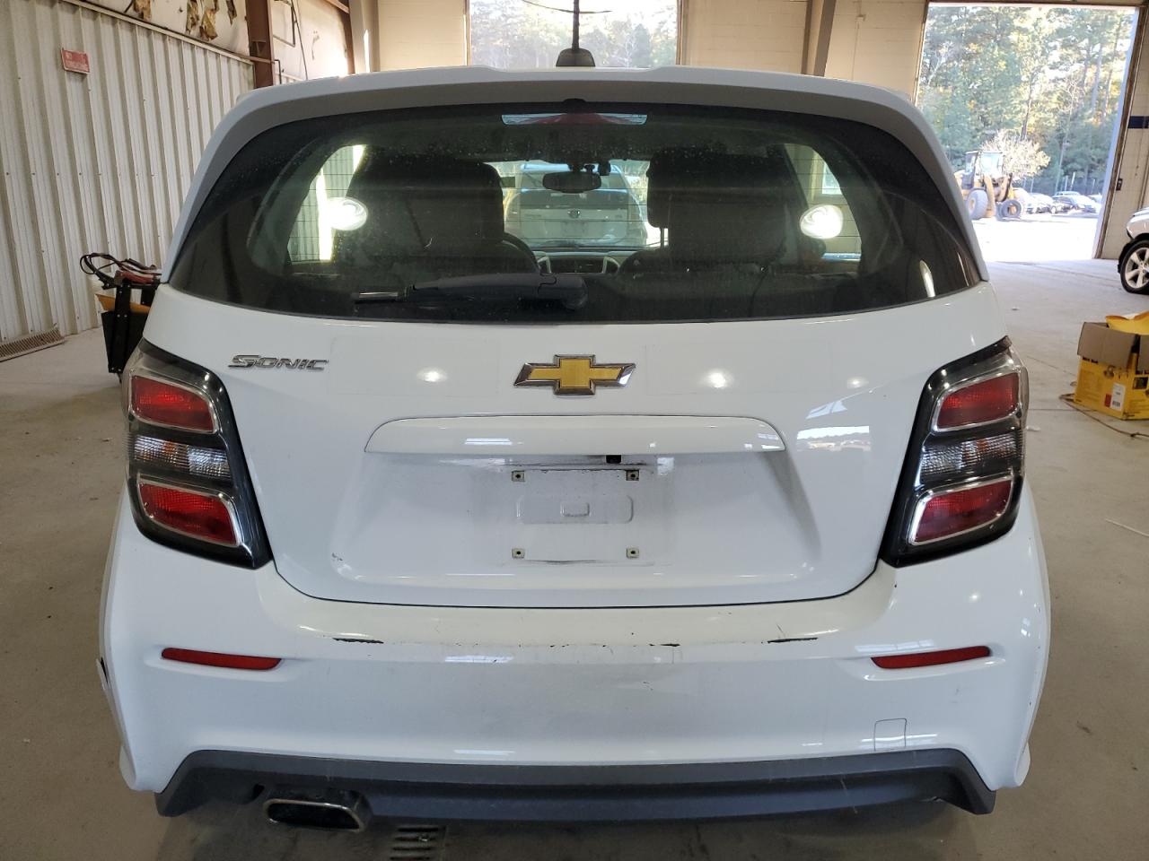 2017 Chevrolet Sonic VIN 1G1JG6SH5H4173130 Copart auction photo, front end / undercarriage damage thumbnail 6