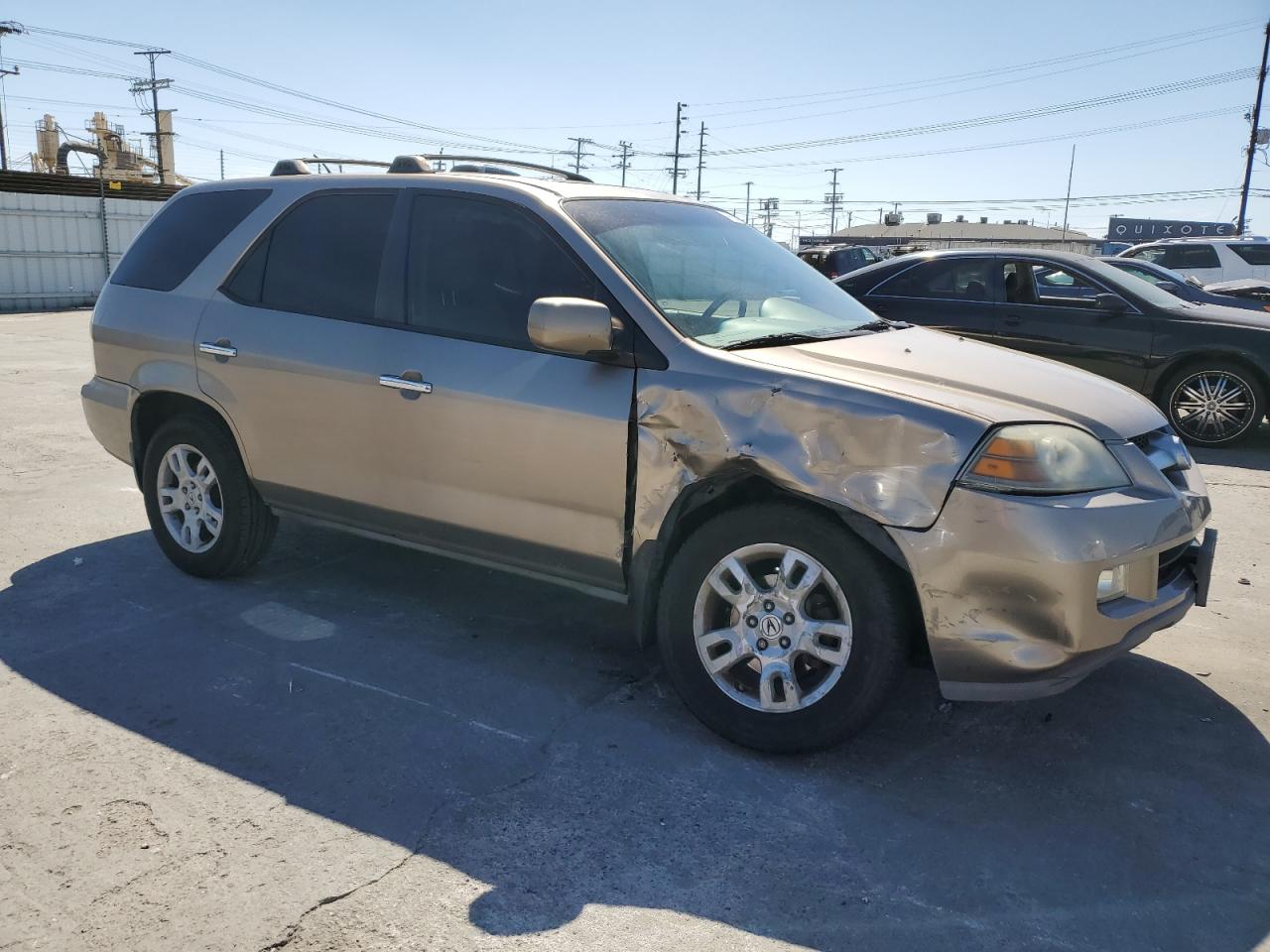 2004 Acura MDX VIN 2HNYD18954H560348 Copart auction photo, all over damage thumbnail 4