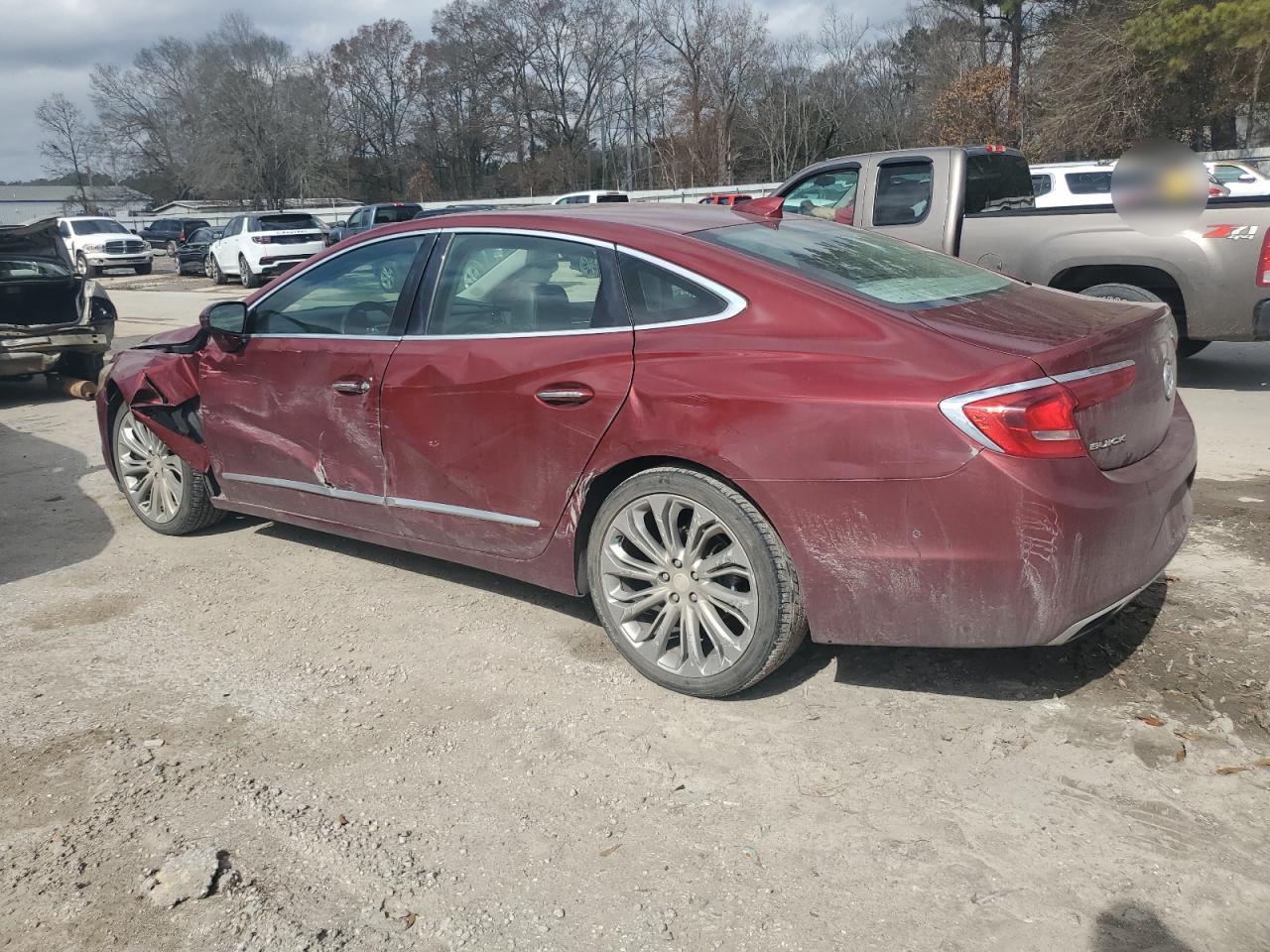 2017 Buick LaCrosse VIN 1G4ZR5SSXHU198854 Copart auction photo, front end / side damage thumbnail 2