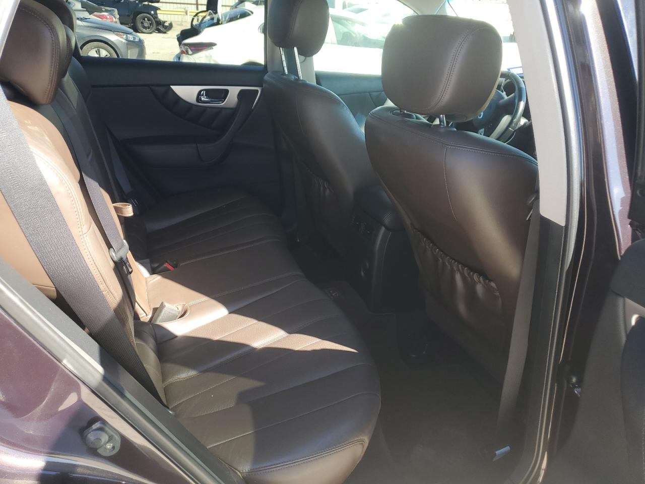 2012 Infiniti FX VIN JN8AS1MU9CM121984 Copart auction photo, rear end damage thumbnail 11