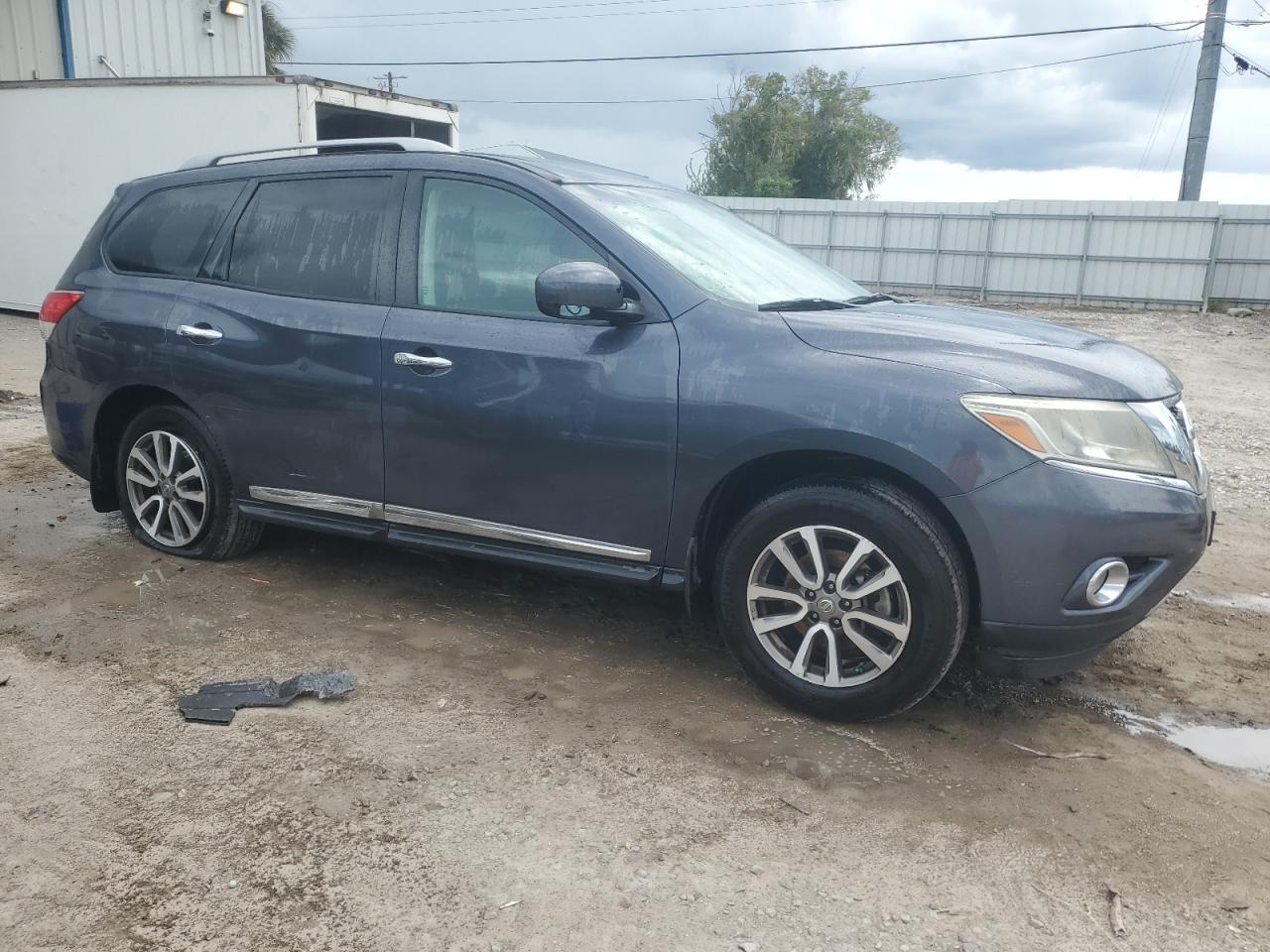 2013 Nissan Pathfinder VIN 5N1AR2MN3DC651246 Copart auction photo, side damage thumbnail 4