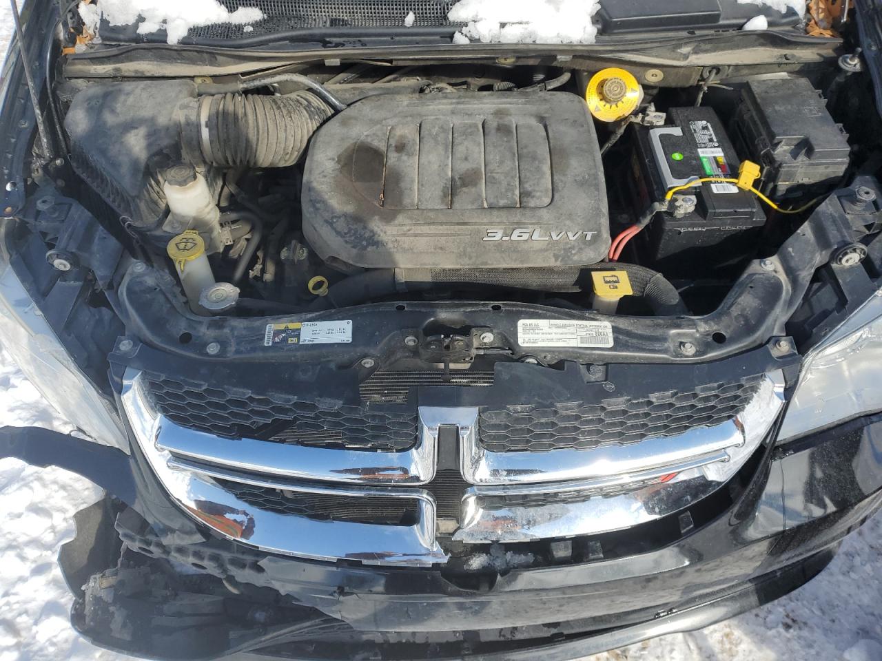 2017 Dodge Caravan VIN 2C4RDGCG9HR799792 Copart auction photo, front end / minor dent/scratches damage thumbnail 12