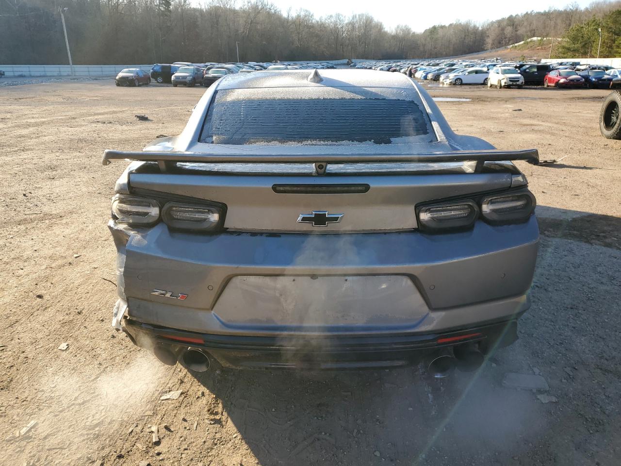 2019 Chevrolet Camaro VIN 1G1FK1R6XK0146550 Copart auction photo, all over damage thumbnail 6