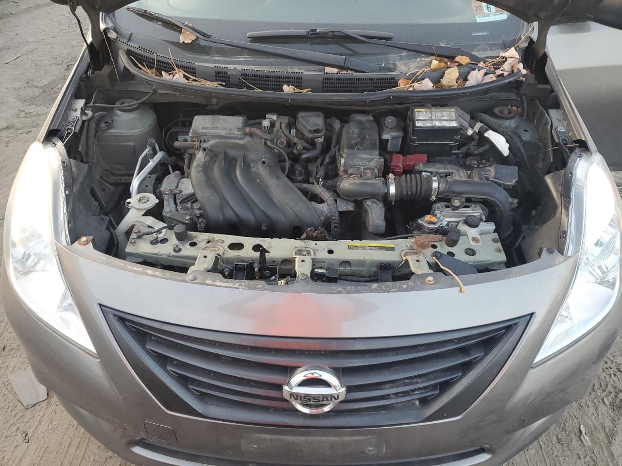2013 Nissan Versa VIN 3N1CN7AP5DL855744 Copart auction photo, rear end damage thumbnail 11