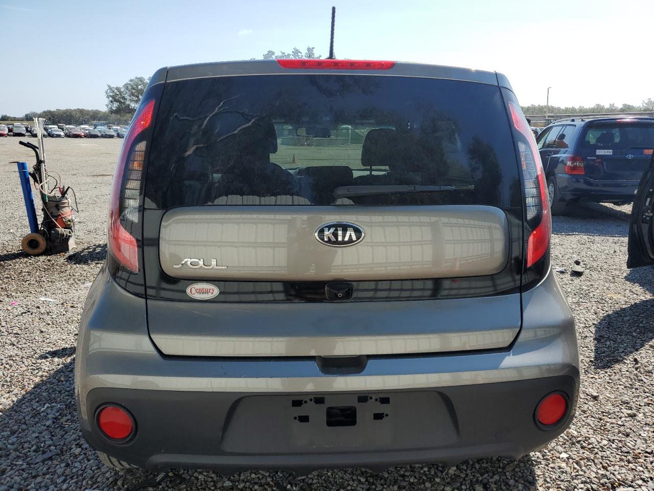 2019 KIA Soul VIN KNDJN2A28K7689538 Copart auction photo, side damage thumbnail 6