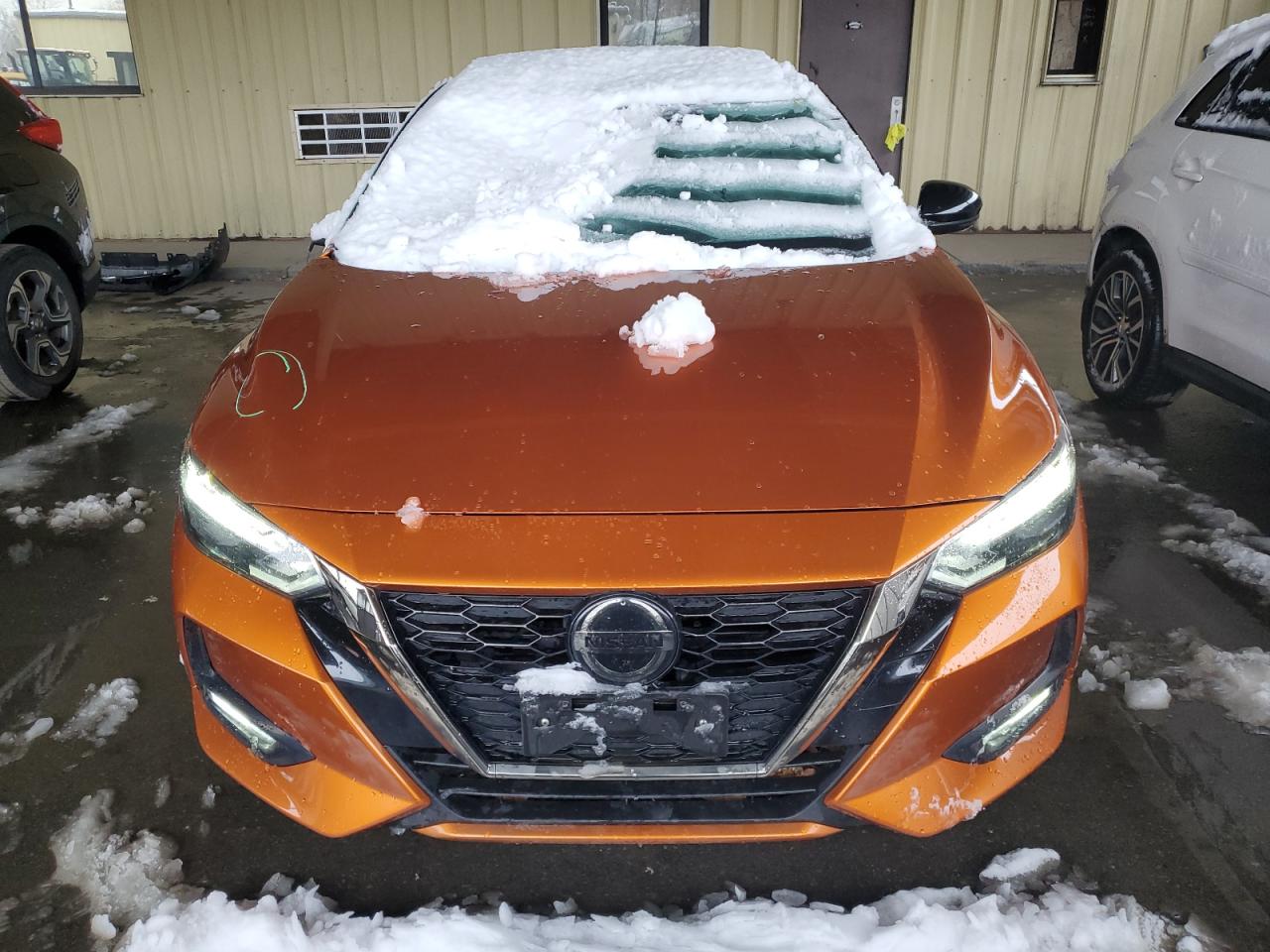 2021 Nissan Sentra VIN 3N1AB8DV7MY300698 Copart auction photo, top/roof / minor dent/scratches damage thumbnail 5