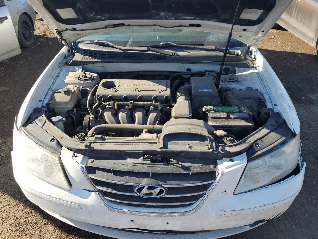 2010 Hyundai Sonata VIN 5NPET4AC6AH596135 Copart auction photo, mechanical damage thumbnail 11