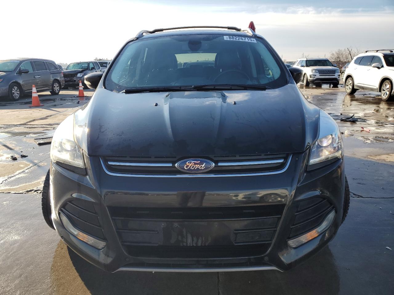 2014 Ford Escape VIN 1FMCU0J90EUE56896 Copart auction photo, undercarriage damage thumbnail 5