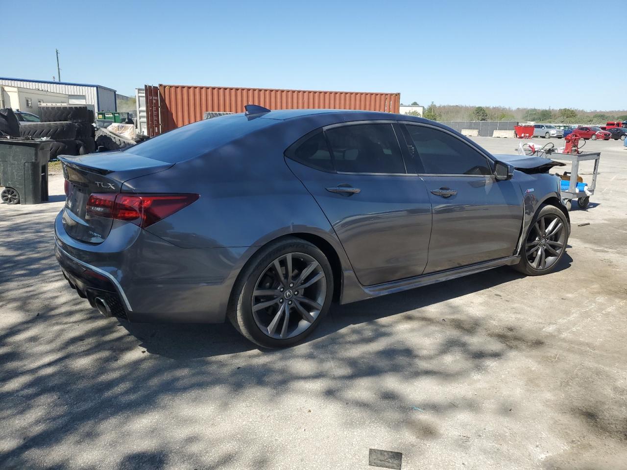 2019 Acura TLX VIN 19UUB3F61KA002234 Copart auction photo, front end damage thumbnail 3