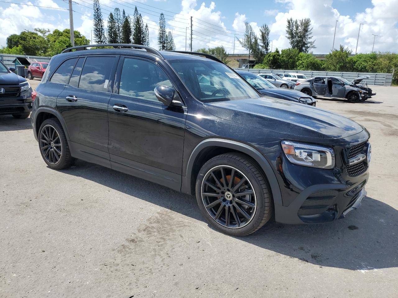 2023 Mercedes-Benz GLB VIN W1N4M4GB2PW298443 Copart auction photo, water/flood damage thumbnail 4