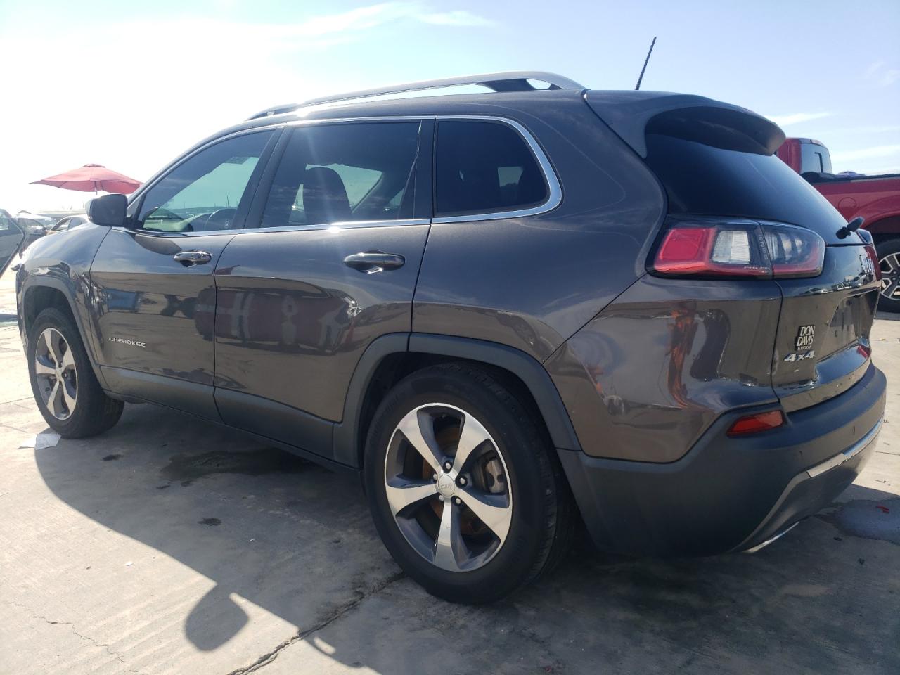 2019 Jeep Grand Cherokee VIN 1C4PJMDX5KD166214 Copart auction photo, side damage thumbnail 2