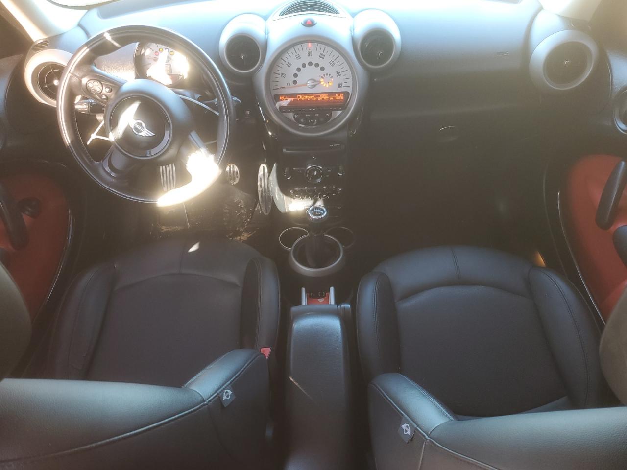 2012 MINI Cooper VIN WMWZC5C56CWM14076 Copart auction photo, front end damage thumbnail 8
